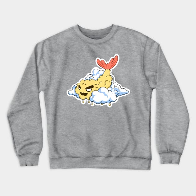 KaijuFood - Ebi Tempura Crewneck Sweatshirt by doodsai